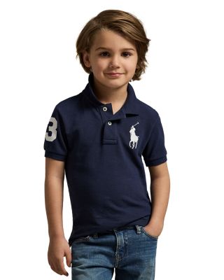 Ralph Lauren - Boys' Big Pony Polo Shirt - Little Kid, Big Kid Navy