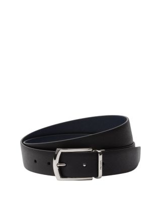 Prada Reversible Saffiano Leather Belt