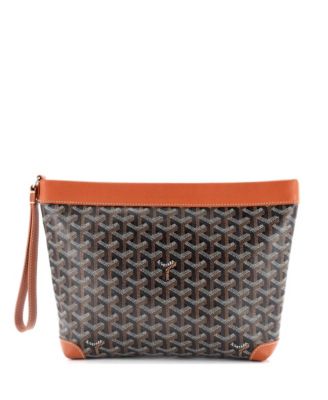 Pre-Owned Goyard - Goyardine Conti Pouch Coated Canvas