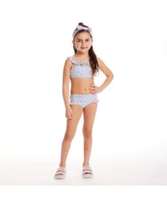 Girls' Floral Bikini Swim Suit - Little Kid, Big Kid