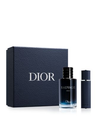 Dior Sauvage Parfum 60ml ギフトボックス付き Christian Dior Sauvage Parfum 2pcs Gift Set For Men 100ml