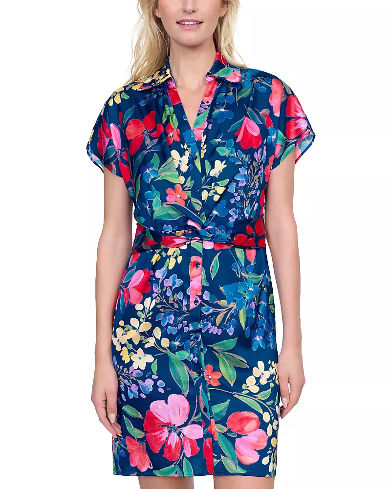 Gottex Garden Dream Cover-Up Shirtdress