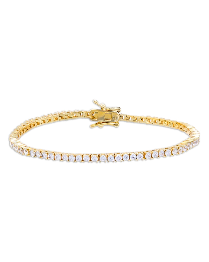 BY ADINA EDEN CUBIC ZIRCONIA TENNIS BRACELET