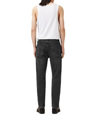 Iggy Regular Fit Jeans in Washed Black