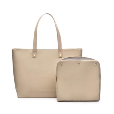 The Faux Leather Insulated Tote