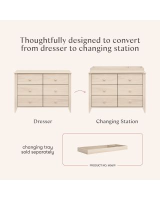 Sprout 6 Drawer Double Dresser