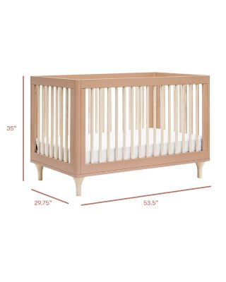 Lolly 3-in-1 Convertible Crib with Toddler Bed Conversion Kit