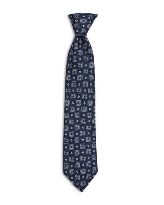 Silk Classic Floral Medallion Tie - Exclusive