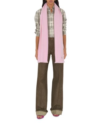 Equestrian Knight Design Cashmere & Silk Scarf