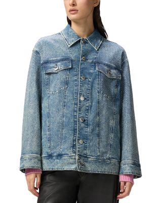 Dakar Giubbino Embellished Denim Jacket