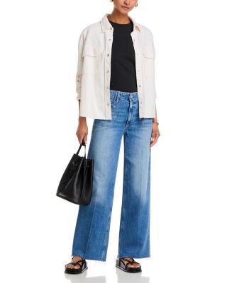 Anessa 31" High Rise Wide Leg Jeans in Viva