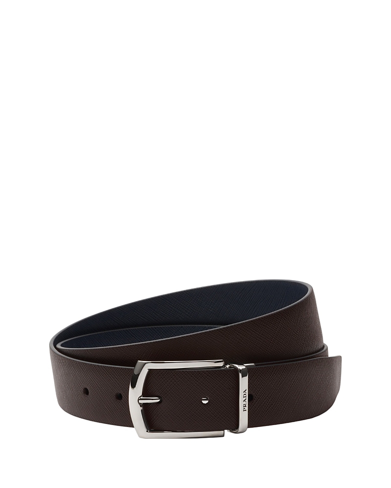 Prada Reversible Saffiano Leather Belt · 110 cm / 43 in