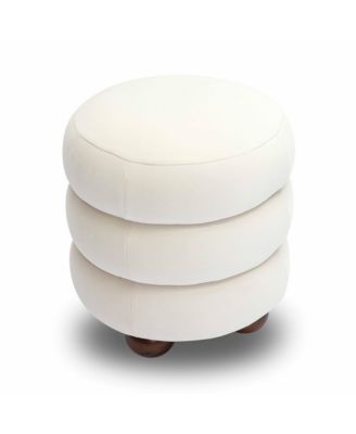 Stefanie Velvet Ottoman