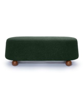 Jaine Boucle Large Ottoman