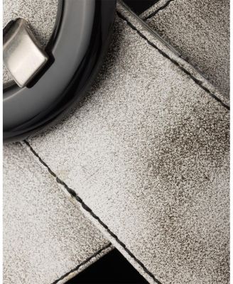 Women's Brushed Leather Sandals with Buckle