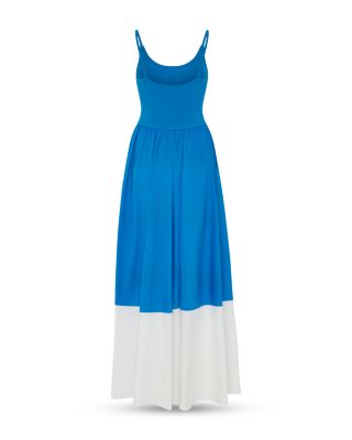 Colorblocked Midi Dress