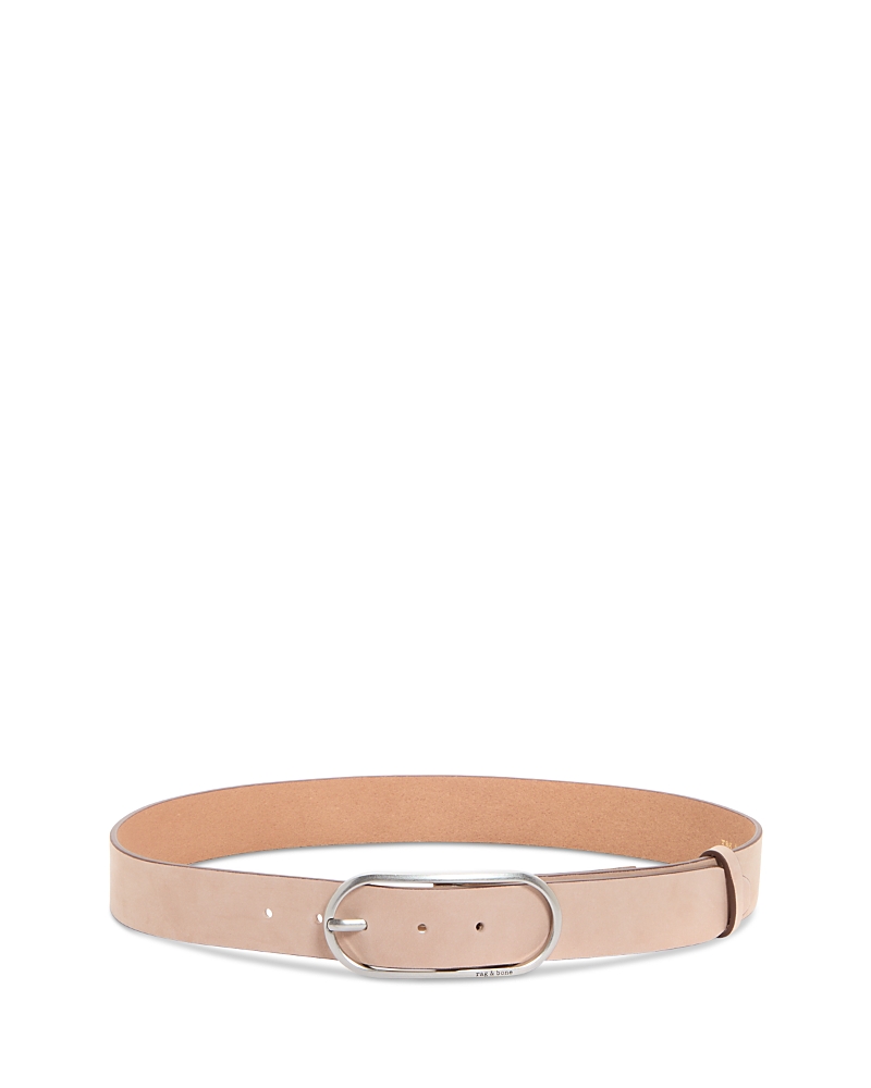 rag & bone Women's Rounded Rebound Leather Belt