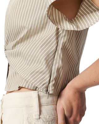 Gretchen Stripe Poplin Shirt