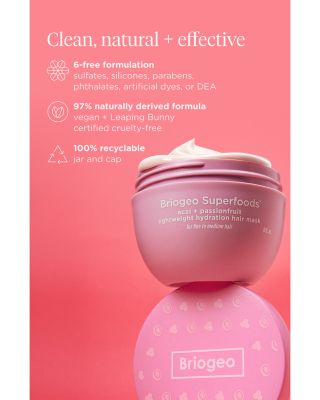 Acai + Passionfruit Lightweight Hydration Hair Mask 8 oz.