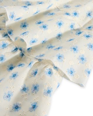 Girls' Cotton Voile Eyelet Print Dress, Little Kid, Big Kid - Exclusive