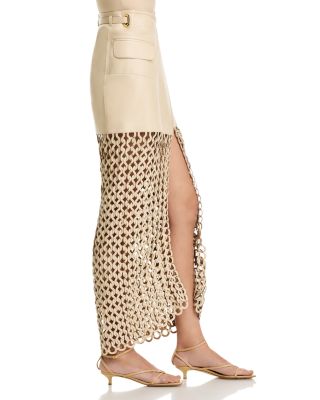 Kallan Leather Skirt