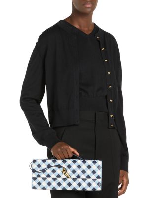 Andiamo Intrecciato Leather Clutch