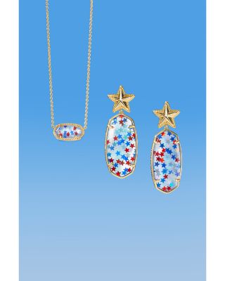 Elle Star Drop Earrings