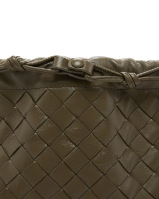 Dustbag Intrecciato Leather Shoulder Bag