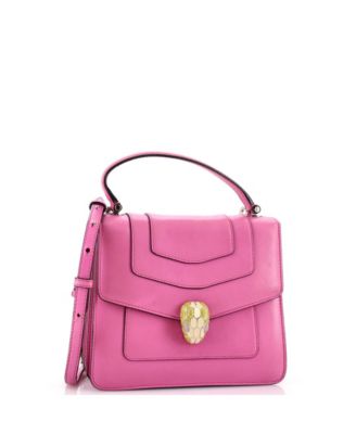 Small Serpenti Forever Top Handle Bag Leather