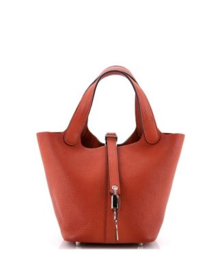 Pre-Owned HERMÈS - PM Picotin Lock Bag Clemence