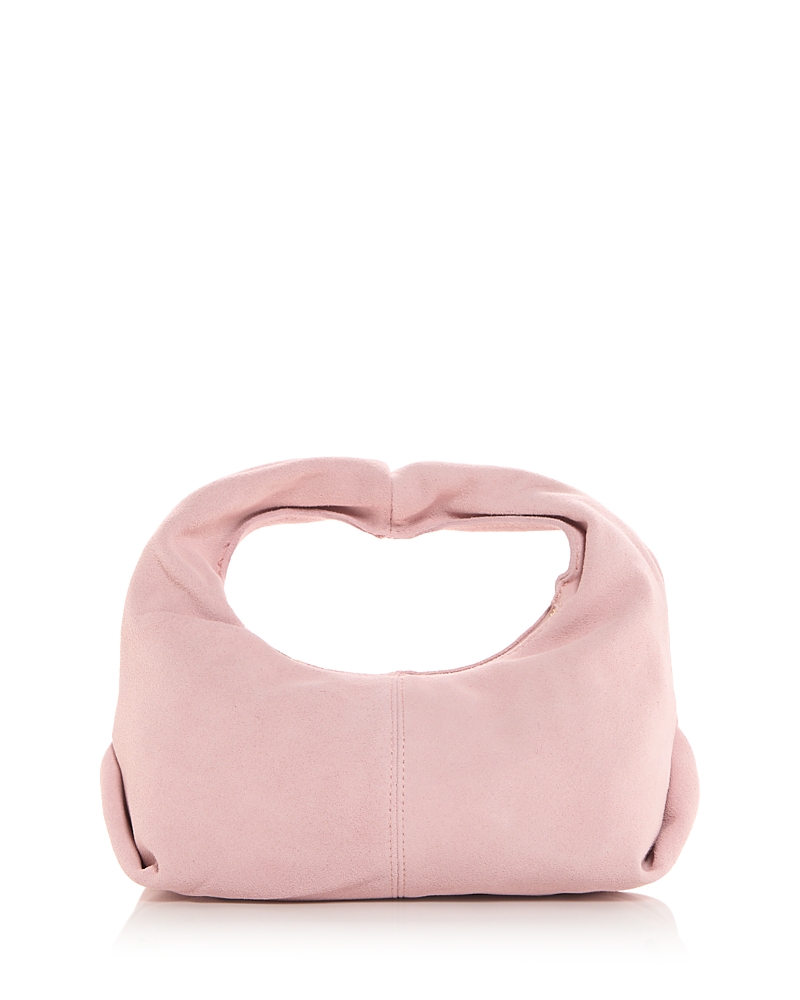 Aqua Suede Hobo Bag - Exclusive