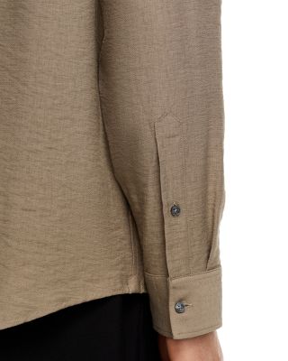 Crepe Classic Fit Shirt  