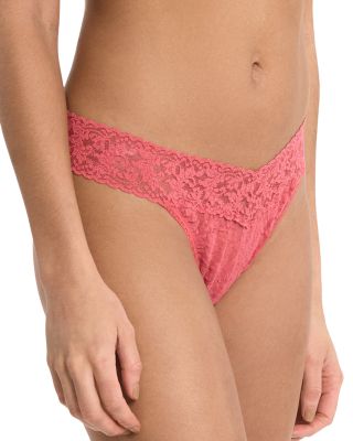 Signature Lace Original Rise Thong