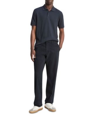 Variegated Texture Polo Shirt