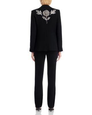 Kerry Metallic Paisley Pants