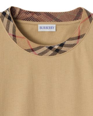 Ryan Relaxed Fit Check Crewneck Tee