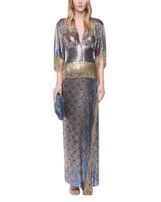 Paisley Chainmail Blouse