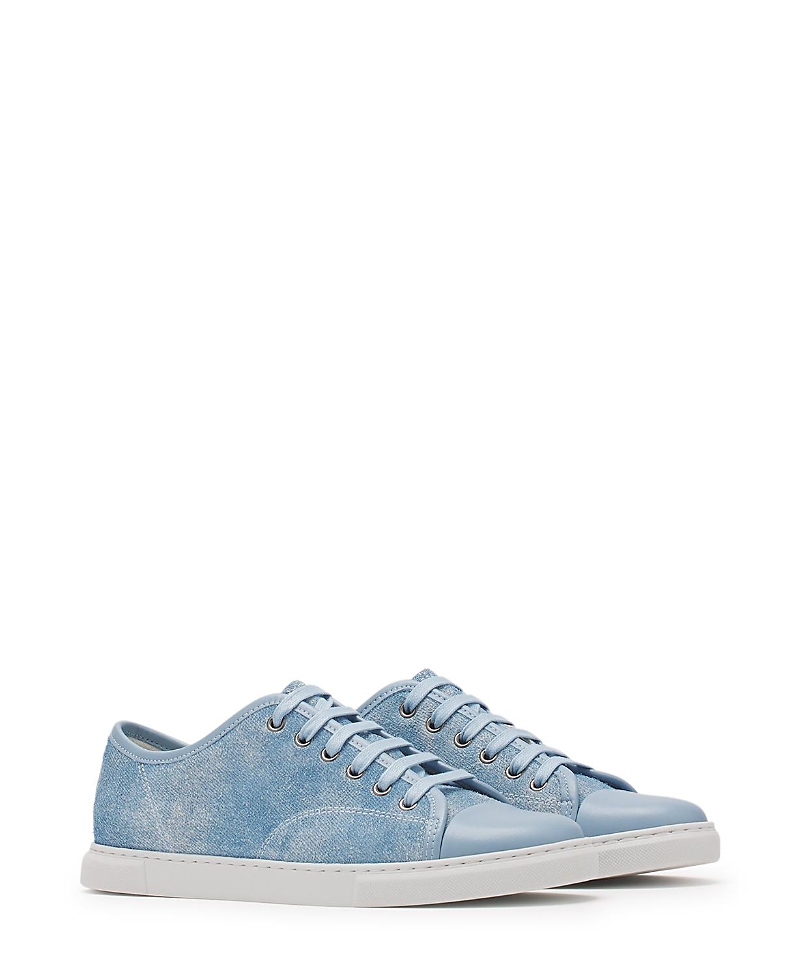 Lanvin Women's Dbb1 Sneakers in Faded Denim