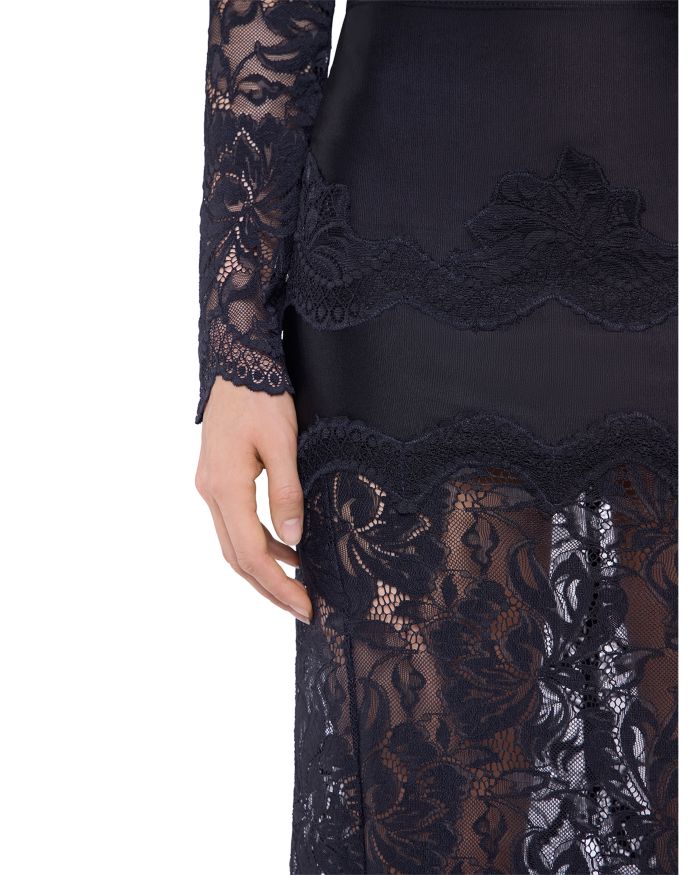 Lace Maxi Skirt