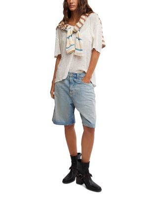 Montana Mid Rise Bermuda Shorts
