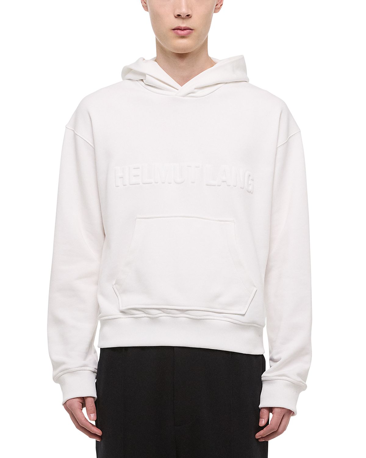 Helmut Lang Embossed Studio Hoodie