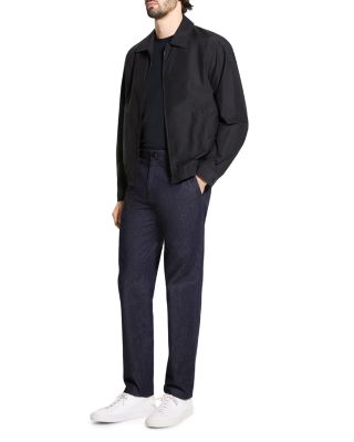 Zip Blouson in Soft Lawn