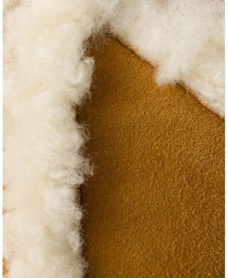 Suede Shearling Baseball Cap