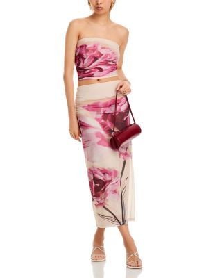 Rose Mesh Skirt - Exclusive