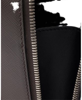 Brique Saffiano Leather Bag