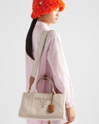 Jardiniere Large Linen Blend Handbag