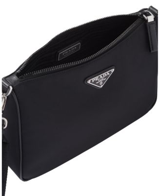 Prada Re-Nylon and Saffiano Leather Shoulder Bag