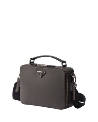  Brique Medium Saffiano Leather Bag