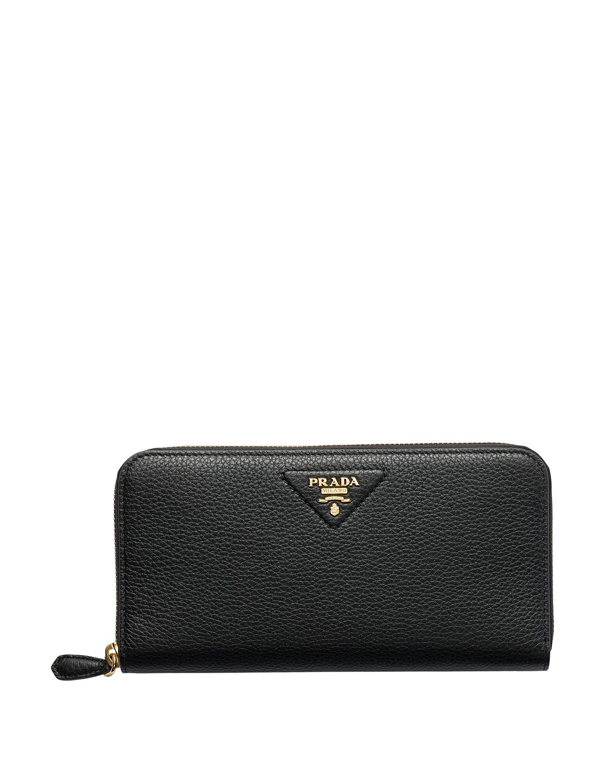 Prada Large Leather Wallet