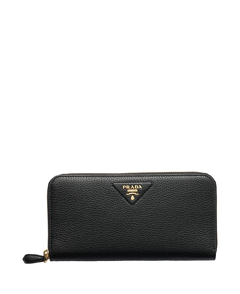 Prada Large Leather Zip-around Wallet